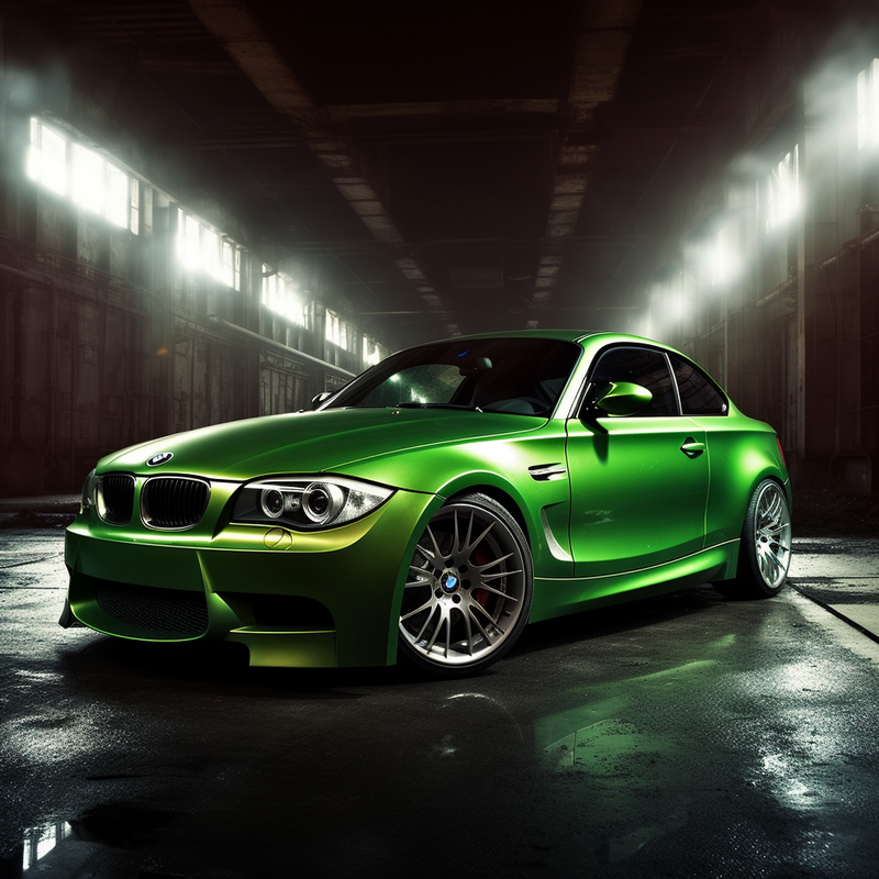 سجادات أرضية ممتازة لسيارة BMW الفئة الأولى M كوبيه (2011)