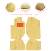 Premium Sheepskin Floor Mats for Land Rover Freelander (1997-2003)