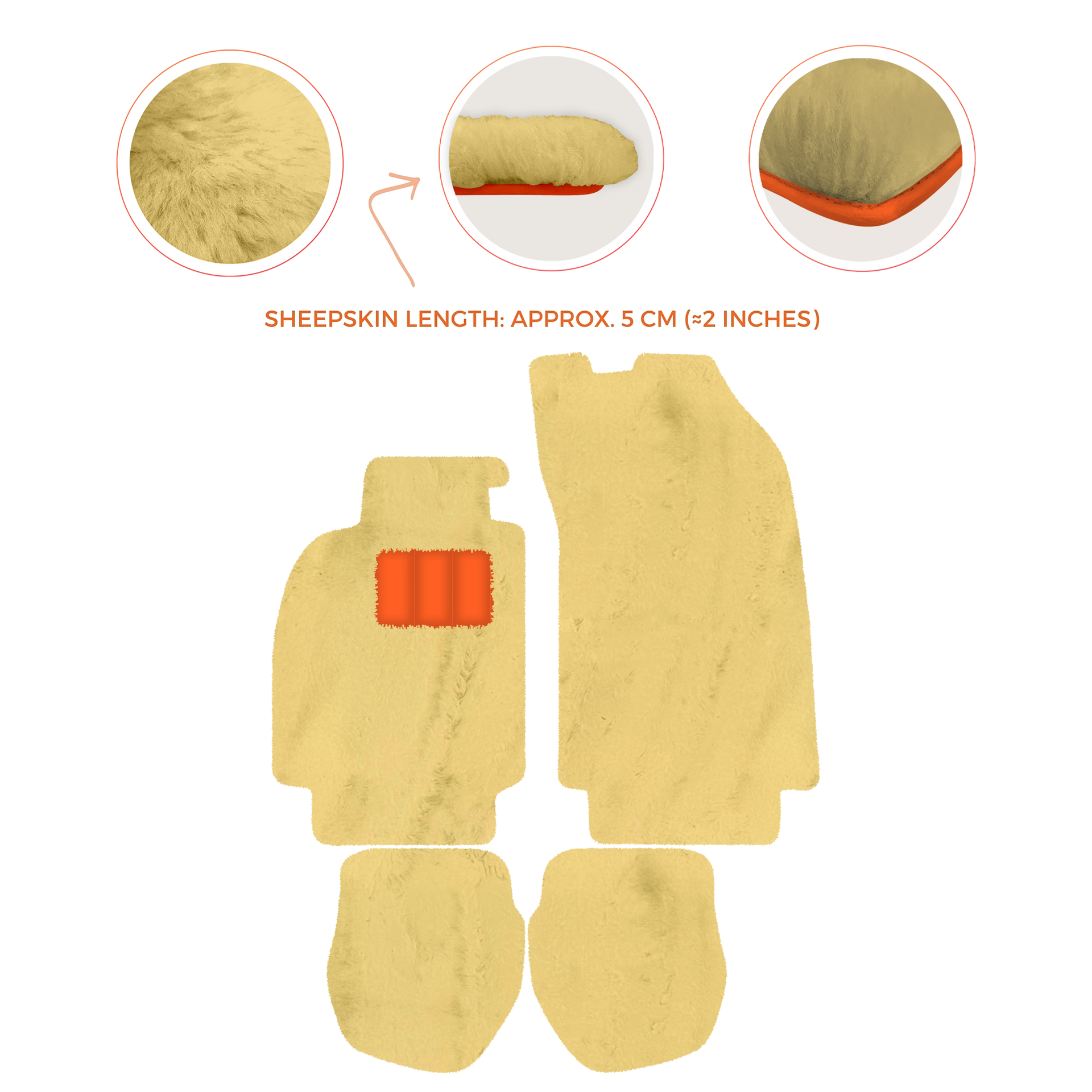 حصائر سيارات رمادية لسيارة بورش 964 (1989-1994) - AutoWin