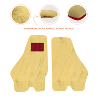 Luxury Sheepskin Floor Mats for Lamborghini Urus (2018-2026)