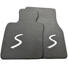 Grey Floor Mats for Mini Cooper / One F55 5-Doors (2015-2023) - AutoWin