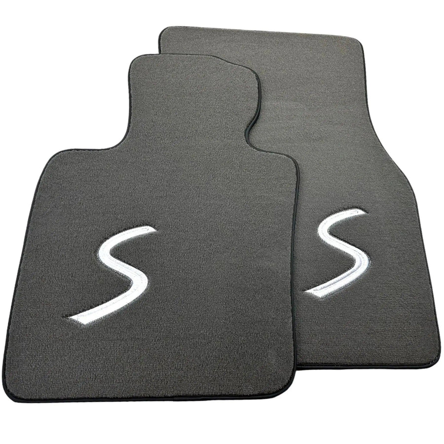 Grey Floor Mats for Mini Cooper / One F56 3-Doors (2014-2023) - AutoWin