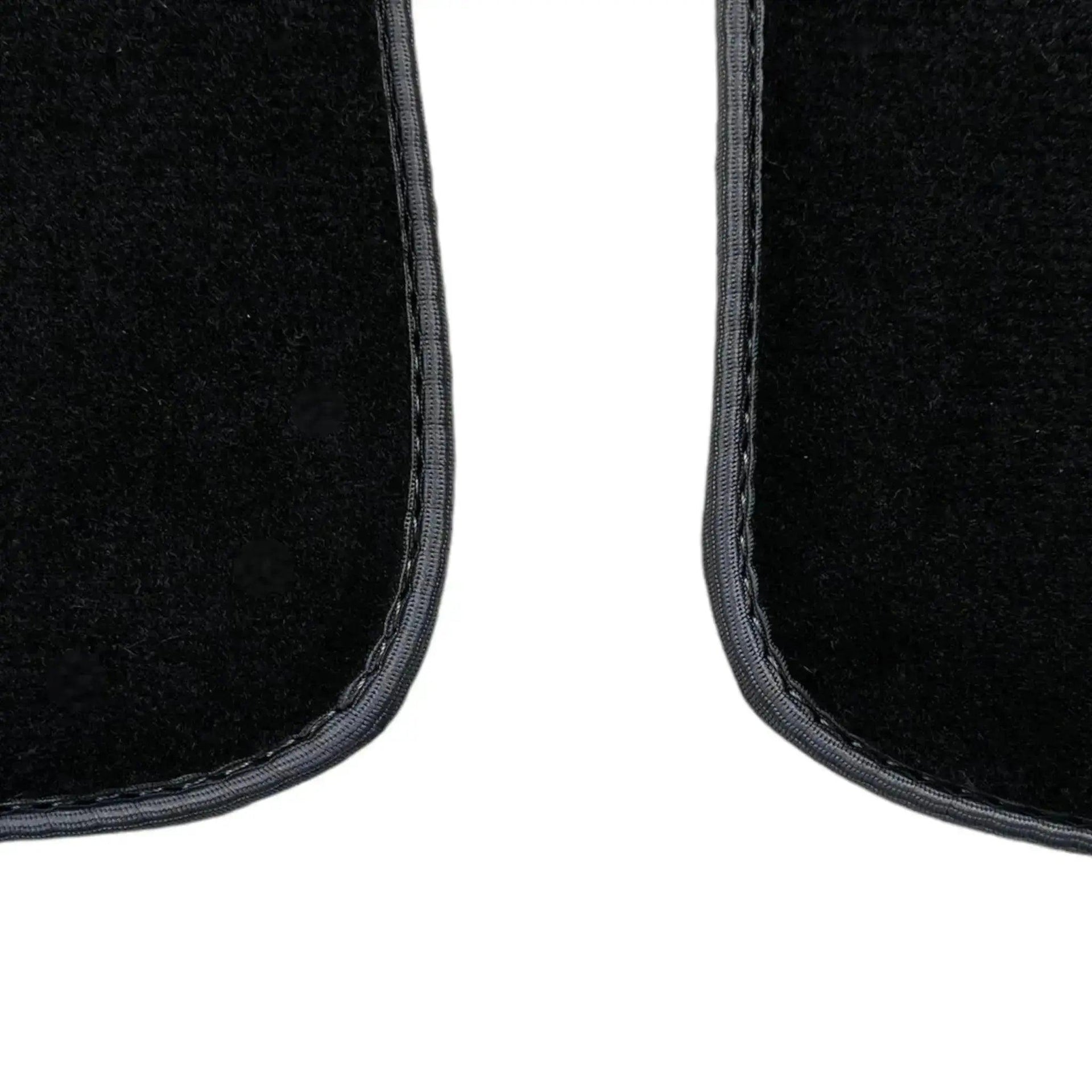 Black Floor Mats for Mini Cooper / One R56 (2007-2014) with Gray Trim - AutoWin