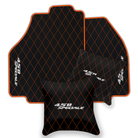 Premium Black Leather Floor Mats for Ferrari 296 GTS (2022-2025)