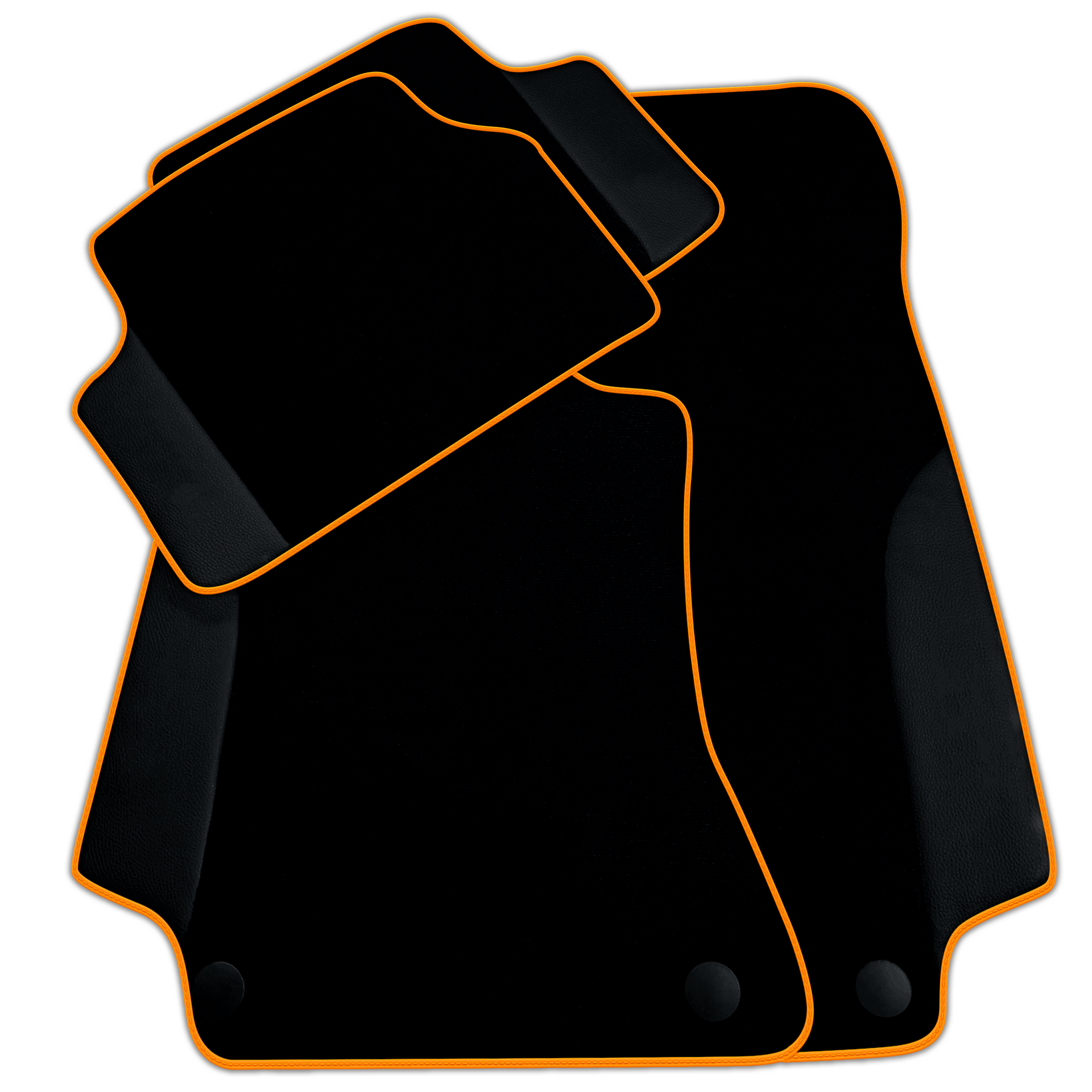 Customizable Black Floor Mats For Mercedes Benz EQA-Class H243 (2021-2023)