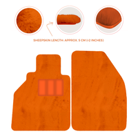 Premium Sheepskin Floor Mats for Porsche 986 Boxster (1996-2004)