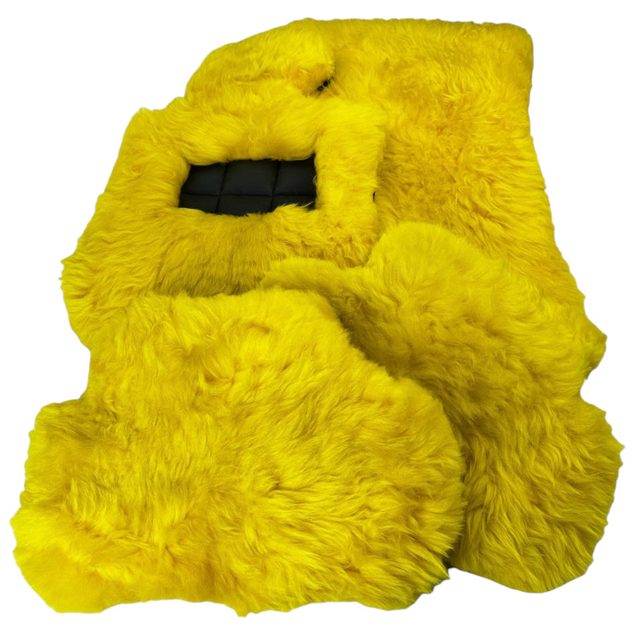 Tapis de sol en peau de mouton sur mesure – Sur mesure pour votre modèle et marque de voiture