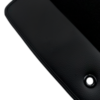 Black Floor Mats for Chrysler Imperial (1926-1983) with Leather | AutoWin