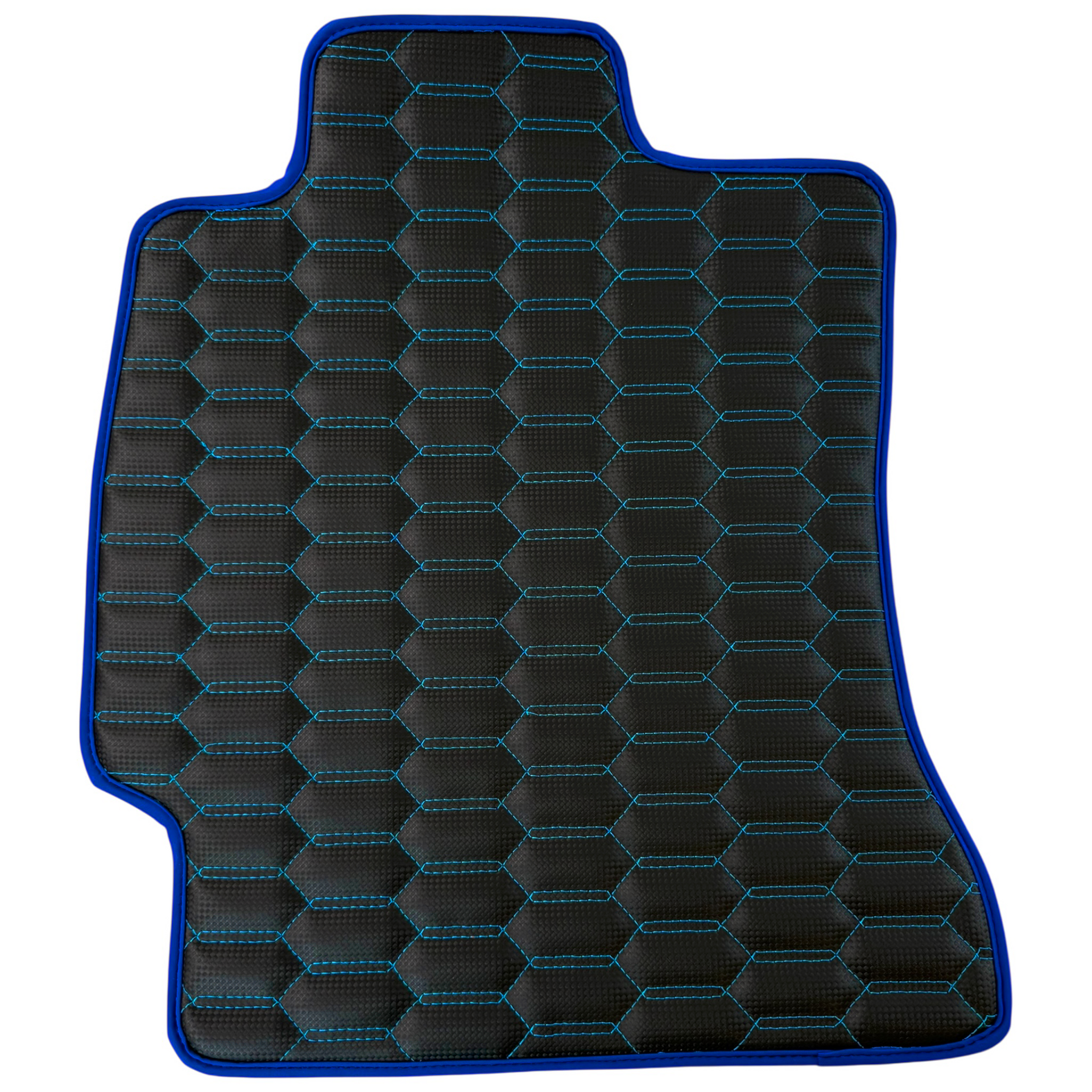 Premium Carbon Fiber Leather Floor Mats for Toyota GT86 (2012-2021)