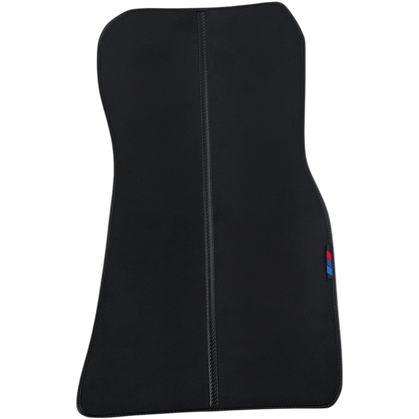 Customizable Carbon Fiber Detailing Black Floor Mats for BMW iX (2022-2024)