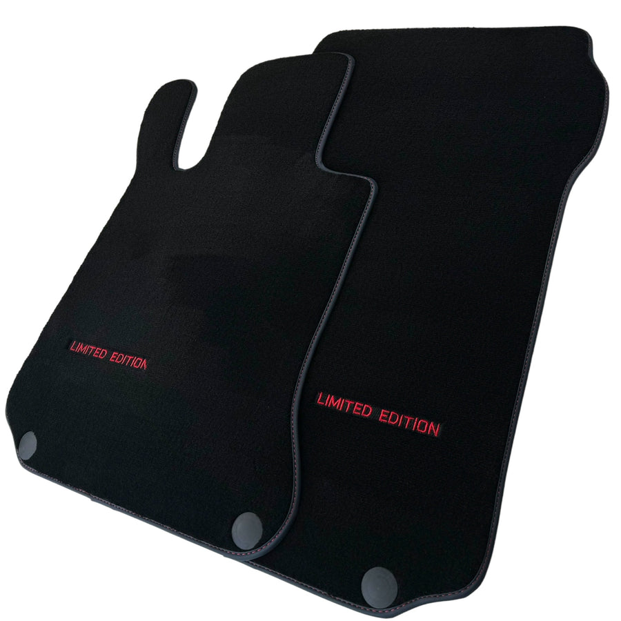 Black Floor Mats For Mercedes Benz A-Class W169 (2004-2012) | Limited Edition