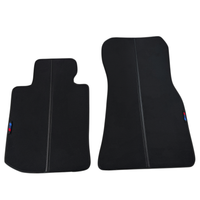 Customizable Black Floor Mats for BMW G30 Sedan (2016-2023)