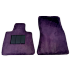 Purple Sheepskin Floor Mats for Rolls-Royce Cullinan (2018-2025)