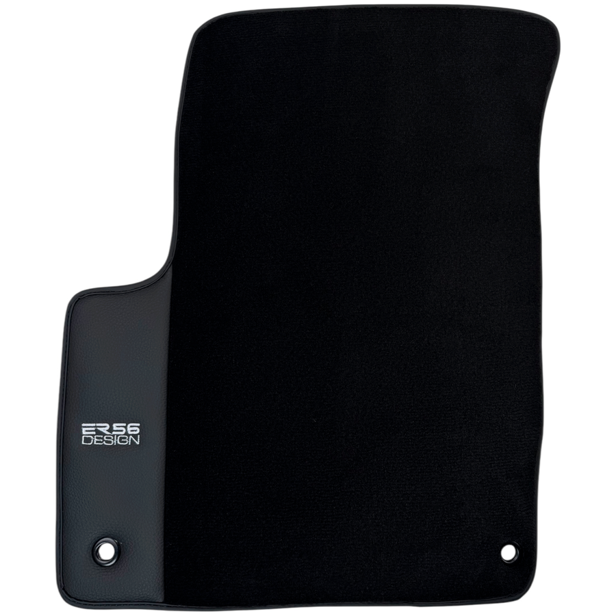 ER56 Design Black Floor Mats for Chrysler Town & Country (1941-2016) with Leather