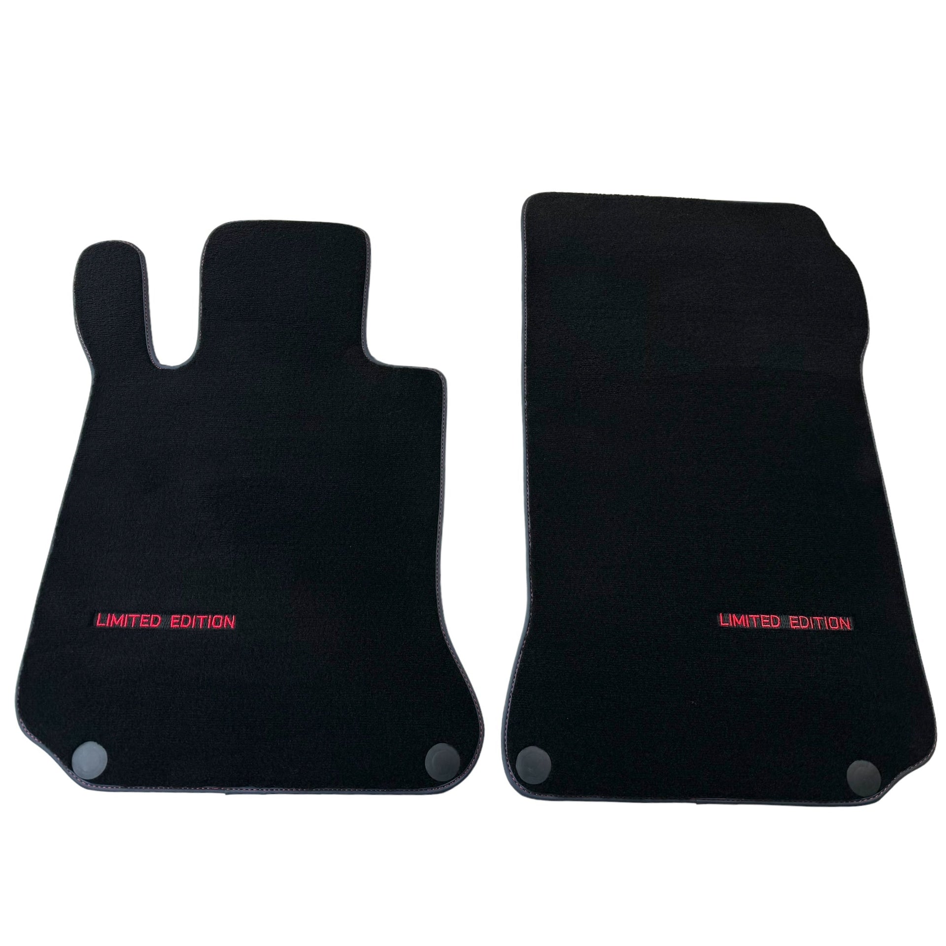 Black Floor Mats For Mercedes Benz A-Class W169 (2004-2012) | Limited Edition
