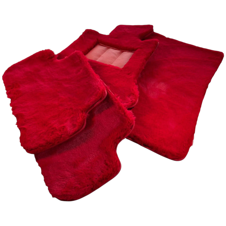 Tapis de sol en peau de mouton sur mesure – Sur mesure pour votre modèle et marque de voiture