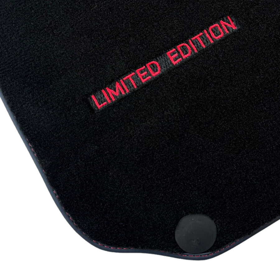 Black Floor Mats For Mercedes Benz A-Class W177 Hatchback AMG (2018-2023) | Limited Edition