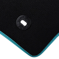 Premium Carbon Fiber Leather Floor Mats for Toyota GT86 (2012-2021)