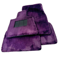 Purple Sheepskin Floor Mats for Rolls-Royce Cullinan (2018-2025)