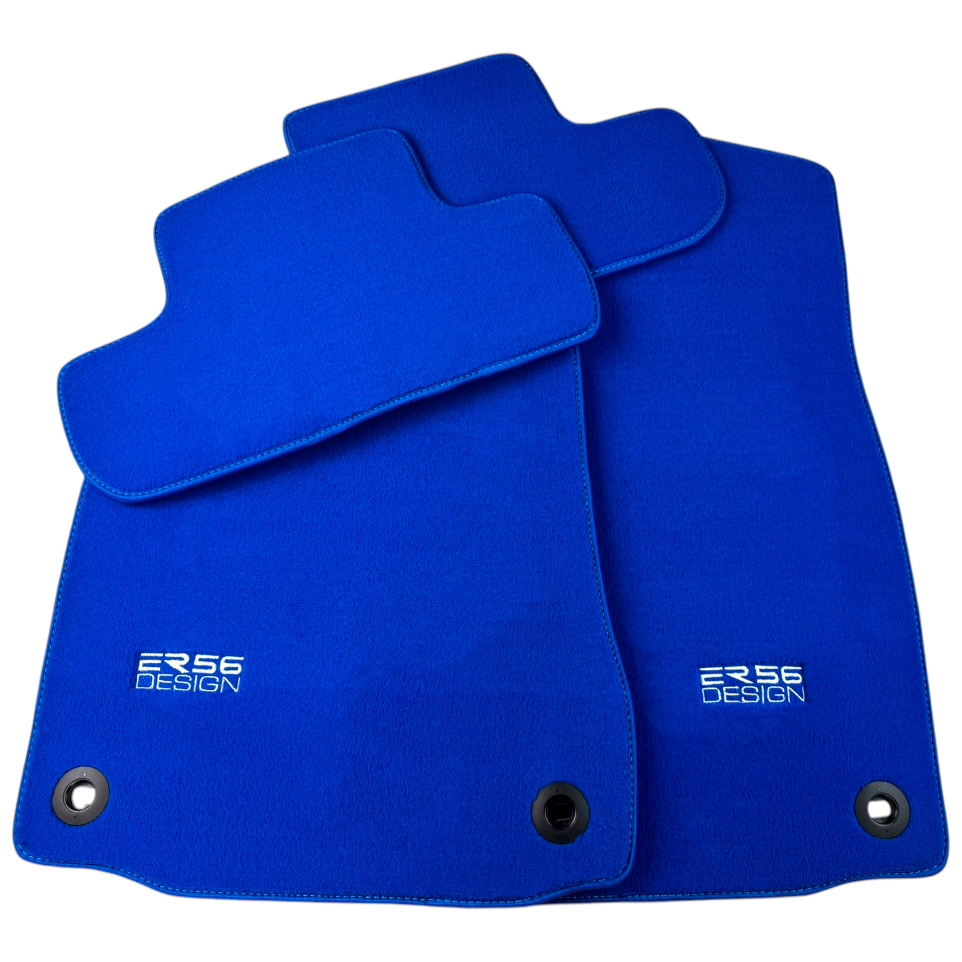 Blue Floor Mats for Lexus RC (2015-2018) by ER56 Design