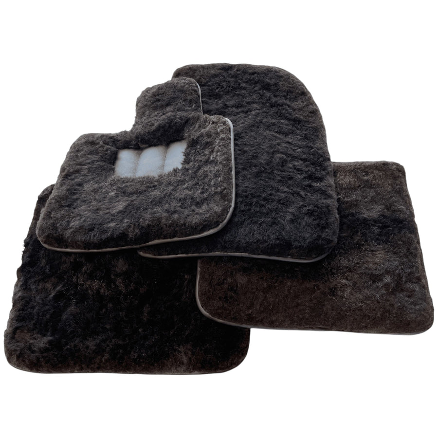 Tapis de sol en peau de mouton sur mesure – Sur mesure pour votre modèle et marque de voiture