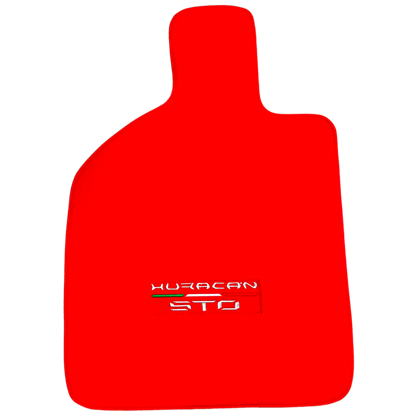 Floor Mats for Lamborghini Huracan STO Red Color | AutoWin