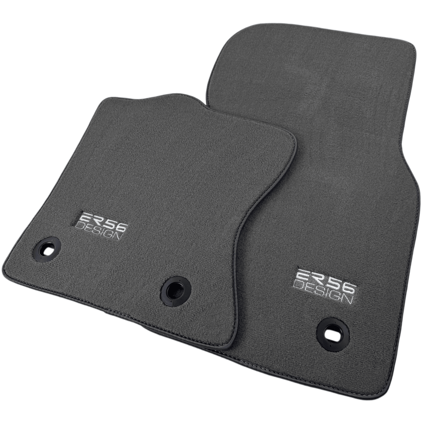 Gray Floor Mats for Jaguar X-Type (2001-2009) ER56 Design - AutoWin
