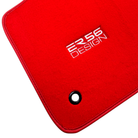 Red Floor Mats for Chevrolet Corvette C3 (1968-1982) by ER56 Design