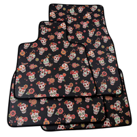 Crocodile Embossed Leather Car Floor Mats for Rolls-Royce Cullinan