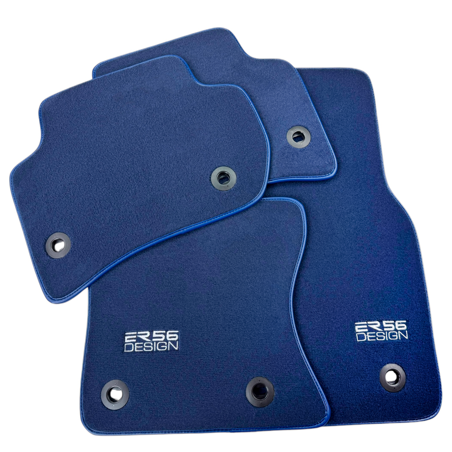 Dark Blue Floor Mats for Jaguar XF (2012-2015) Sportbrake| ER56 Design