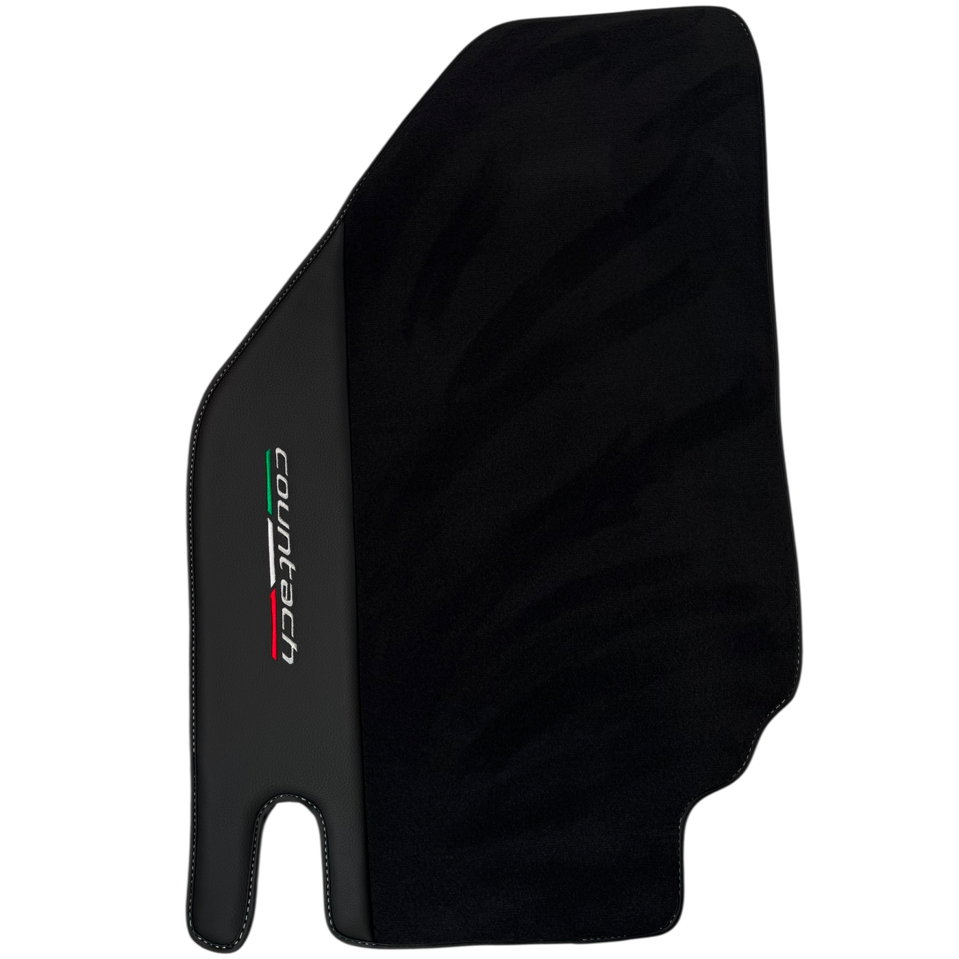 Premium Black Leather Floor Mats for Lamborghini Diablo (1990-2001)