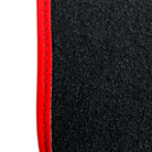 Red Floor Mats for Chevrolet TrailBlazer KC (2002-2009) by ER56 Design