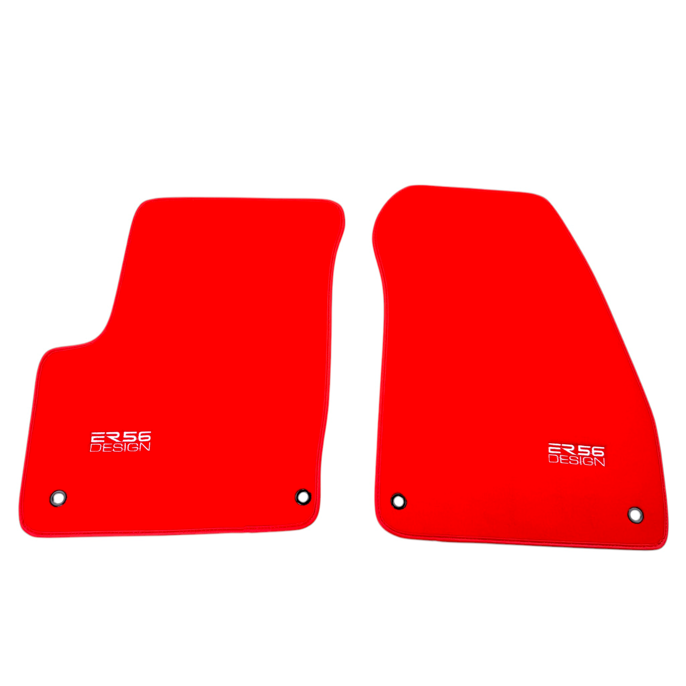Red Floor Mats for Chrysler 200 (2015-2017) by ER56 Design