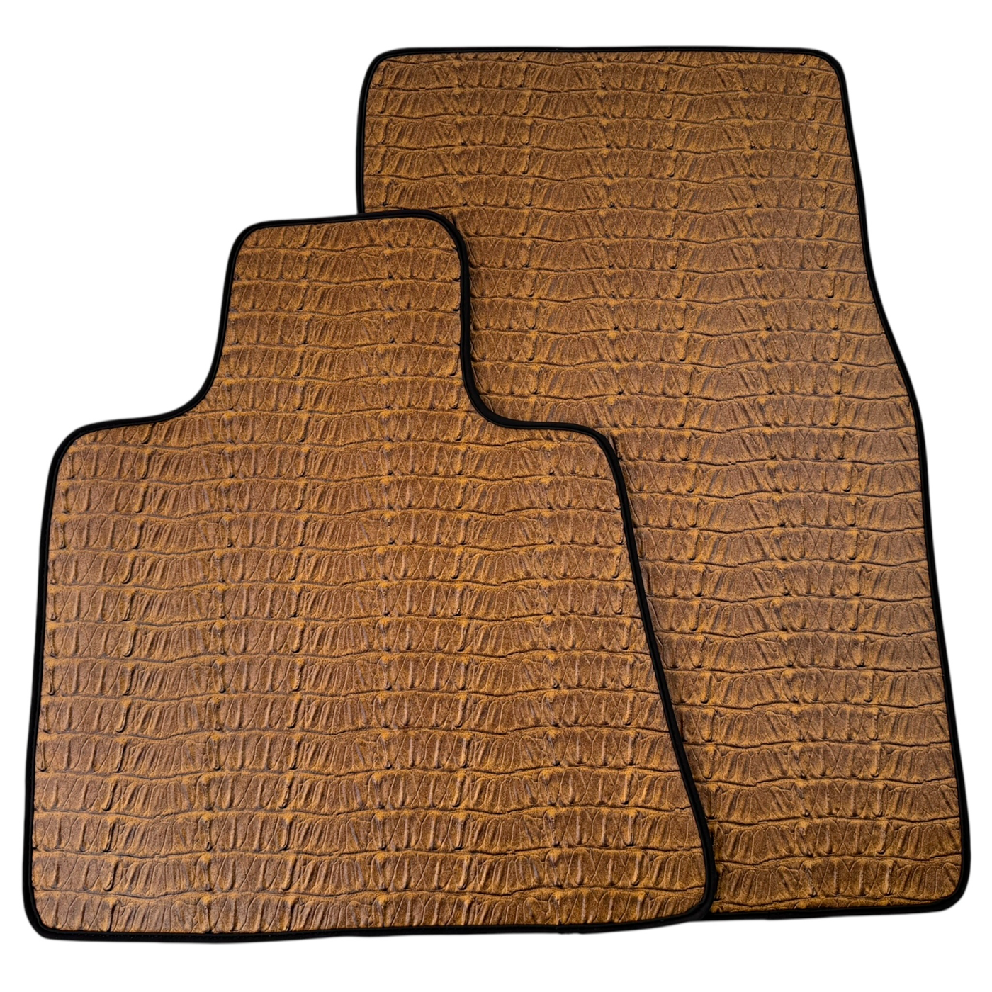 Crocodile Embossed Leather Car Floor Mats for Rolls-Royce Dawn