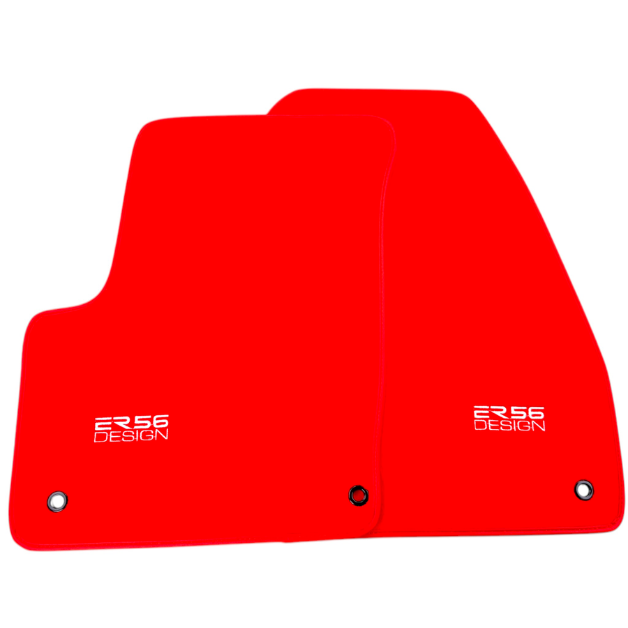 Red Floor Mats for Chevrolet Malibu Sedan (2013-2016) by ER56 Design