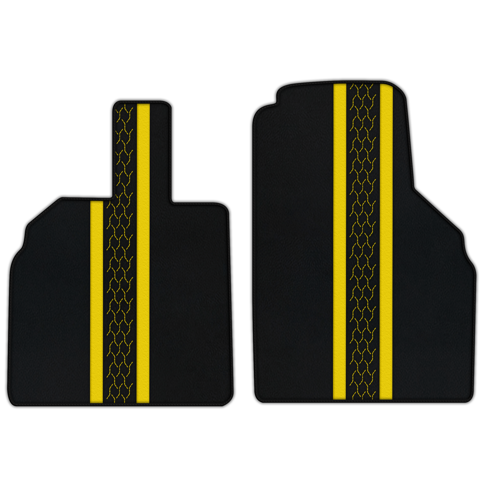 Customizable Leather Floor Mats for Lamborghini Aventador (2012-2022)