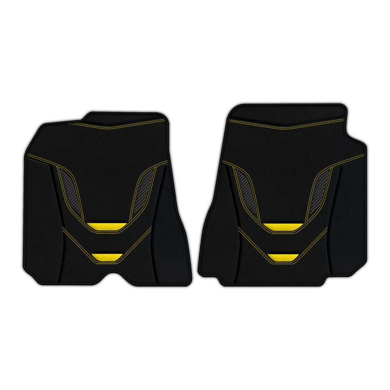 Customizable Leather Floor Mats with AW46 Pattern for Ferrari 812 GTS (2019-2023)