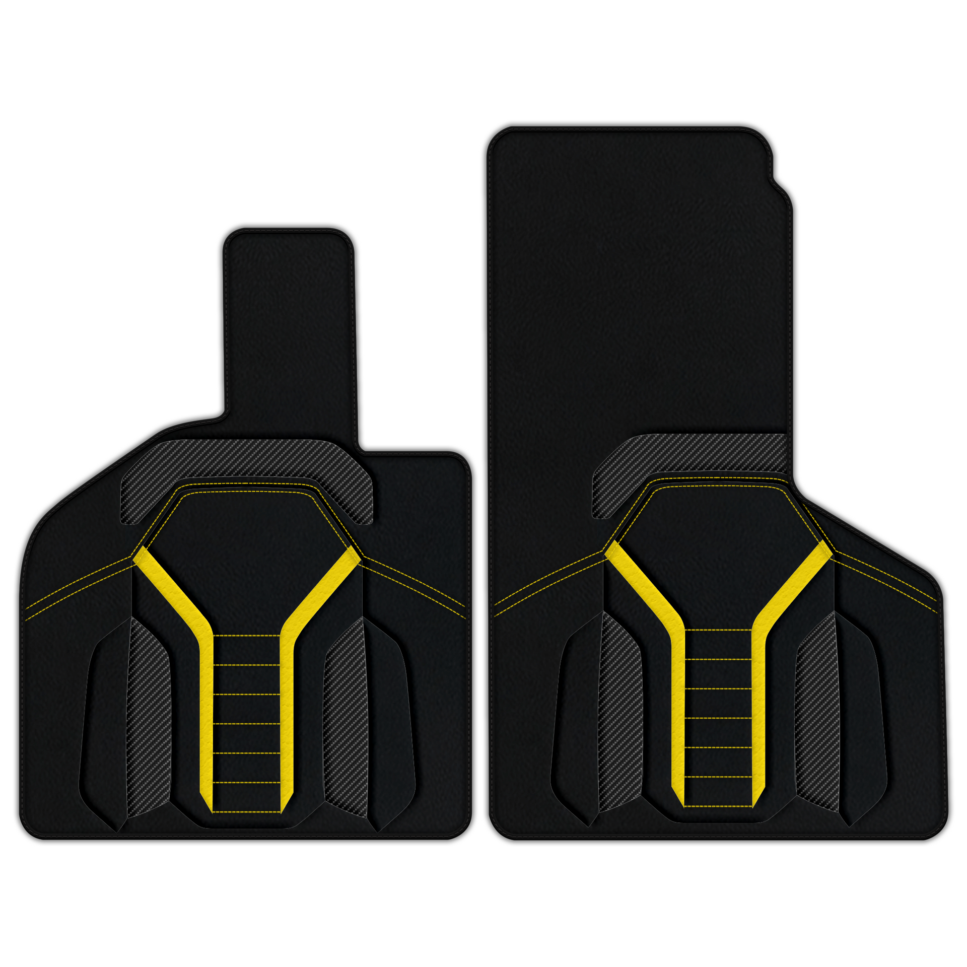 Customizable Leather Floor Mats for Lamborghini Huracan Sterrato
