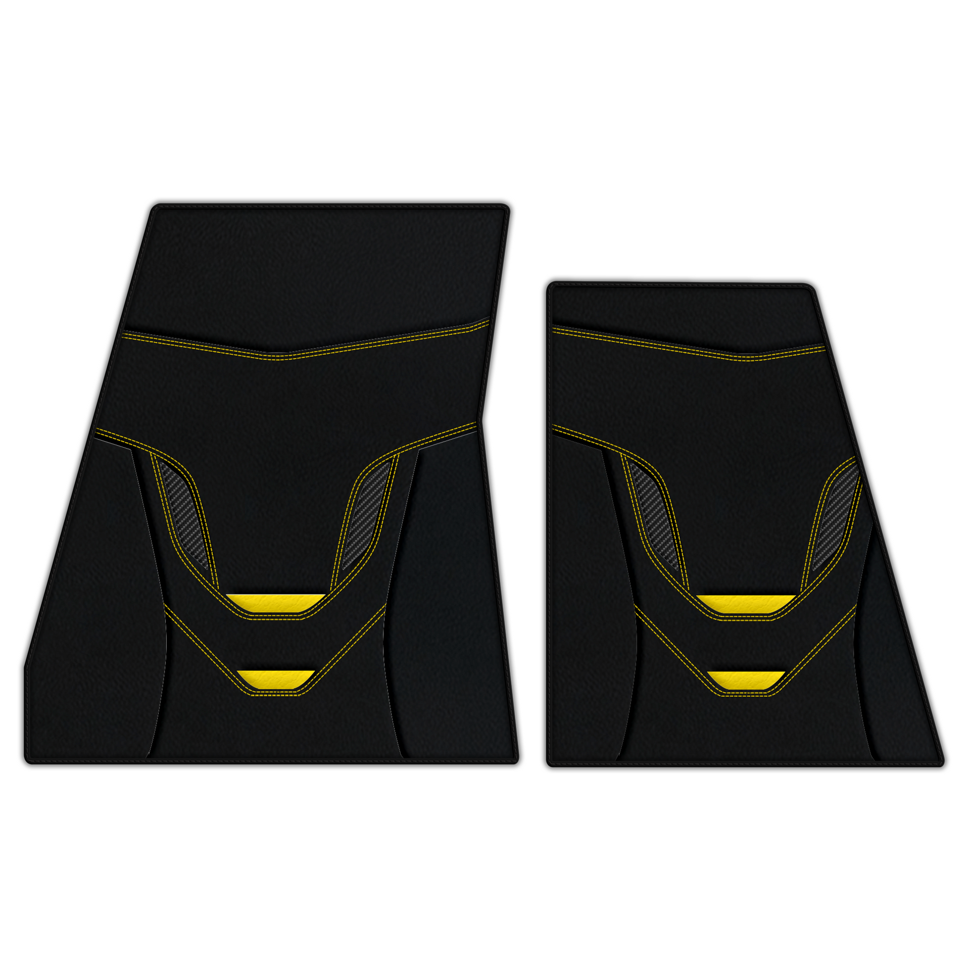 Customizable Leather Floor Mats for Ferrari F80 - AW23 Pattern