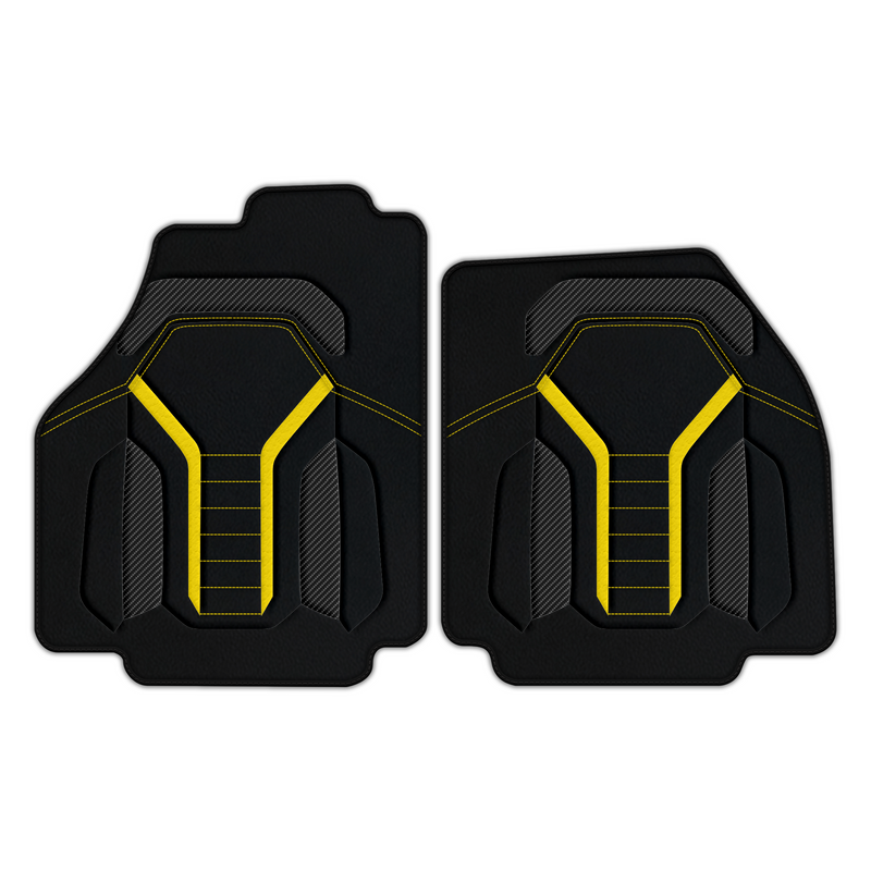 Customizable Leather Floor Mats with AW47 Pattern for Ferrari 458 Spider (2012-2015)
