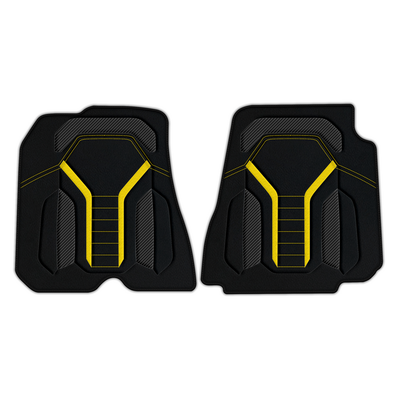 Customizable Leather Floor Mats with AW47 Pattern for Ferrari F12 Berlinetta (2012-2022)