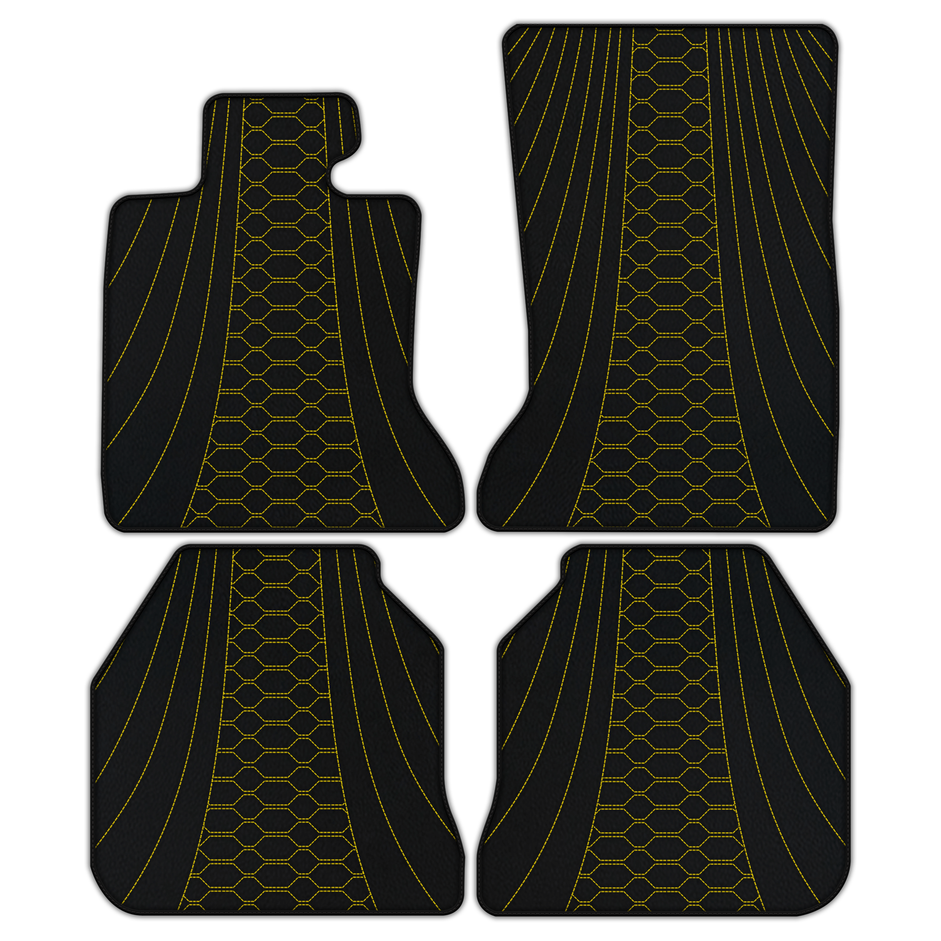 Custom Premium Leather Floor Mats for Rolls Royce Ghost Series I