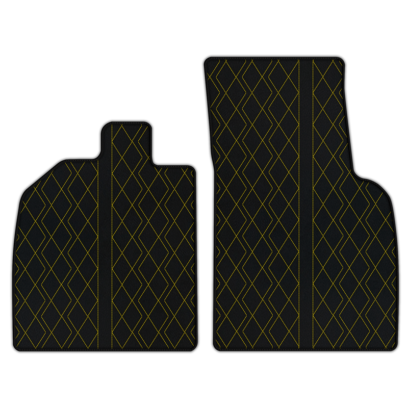 Customizable Leather Floor Mats with AW41 Pattern for Audi R8 (2015-2023)
