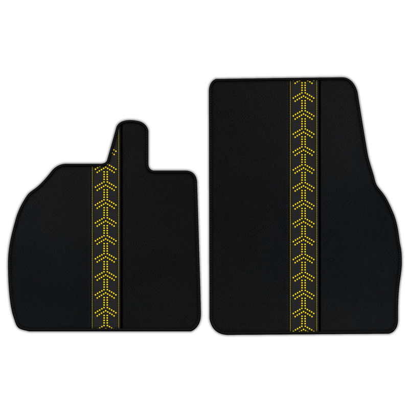 Customizable Leather Floor Mats with AW44 Pattern for Lamborghini Revuelto (2024-2025)