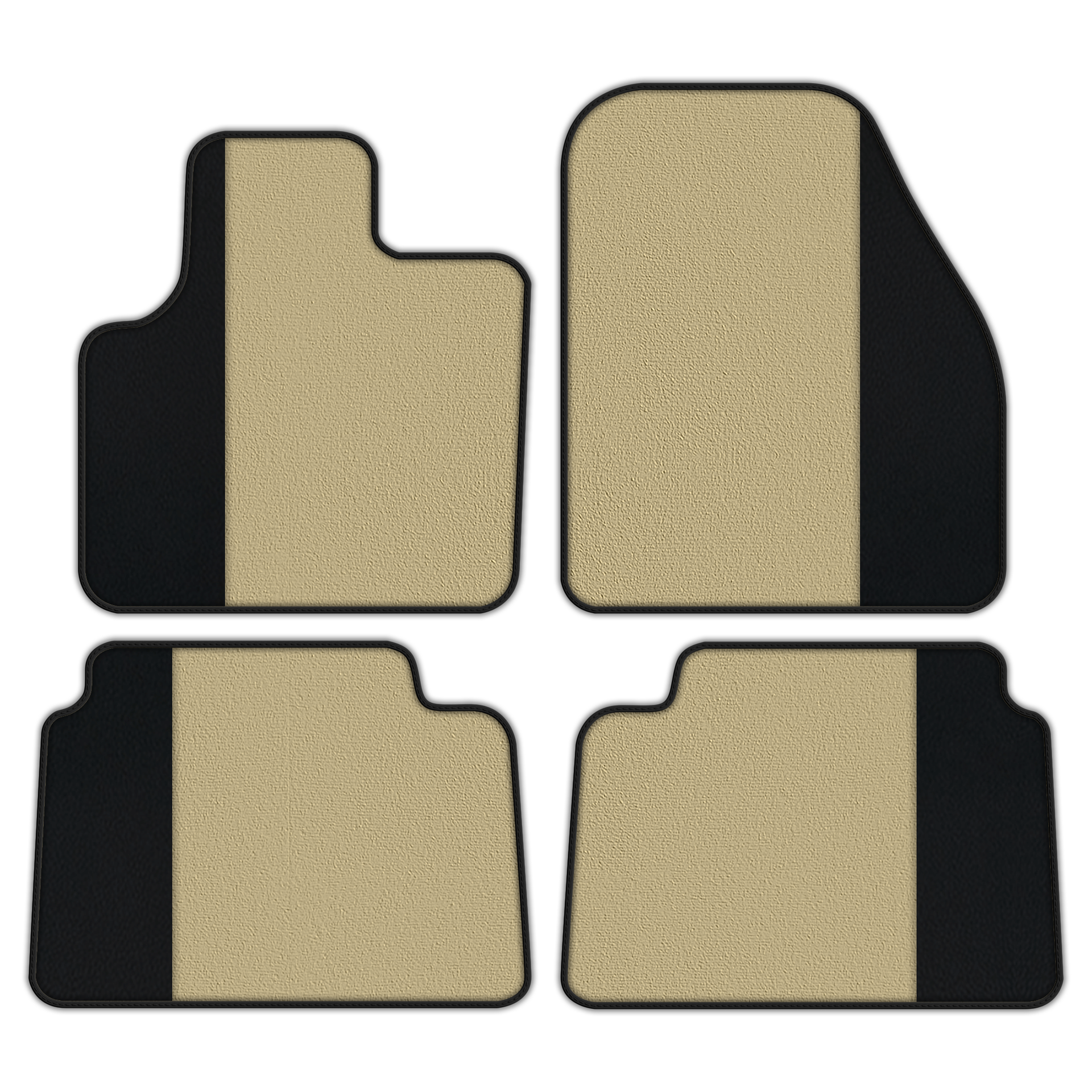 Customizable Leather & Carpet Floor Mats for 2004-2009 Land Rover