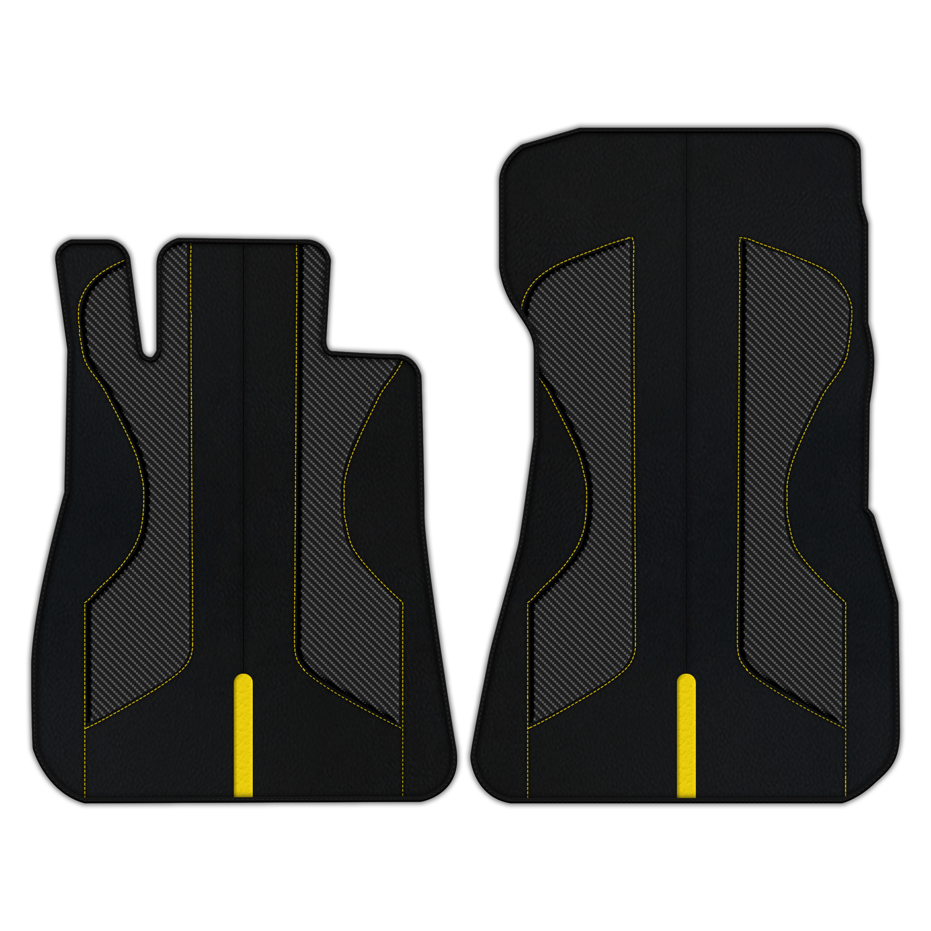 Customizable Premium Leather Floor Mats for Audi R8 (2007-2015)