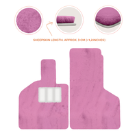 Luxury Sheepskin Floor Mats for Lamborghini Gallardo (2004-2014)