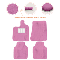 Premium Luxury Sheepskin Floor Mats for Ferrari Roma (2021-2024)