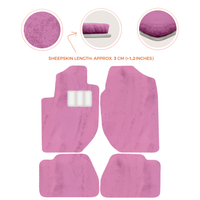 Premium Sheepskin Floor Mats for Land Rover Freelander (1997-2003)