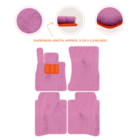Luxury Sheepskin Floor Mats for Mercedes-Benz S-Class X222 | 2015-2021